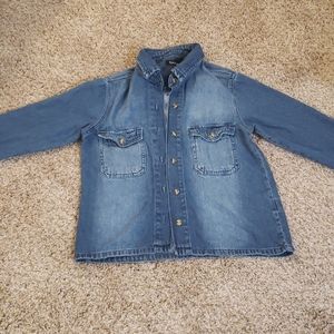 Jean long sleeve shirt